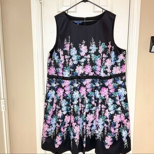 NWT RSVP by Talbots Womens Plus Petite Size 22WP Sleeveless Floral Dress